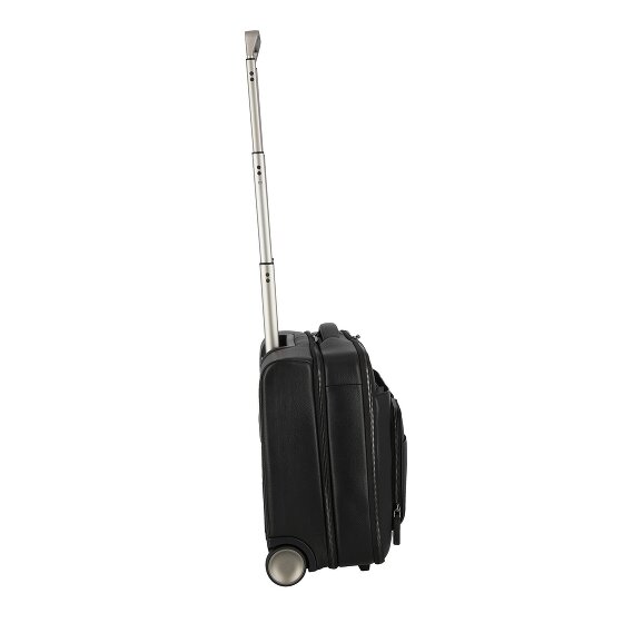 Piquadro Modus Special 2 wheels Business trolley Leather 44 cm Laptop compartment