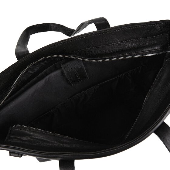 Plevier Catz Briefcase RFID protection Genuine Leather 43 cm Laptop compartment