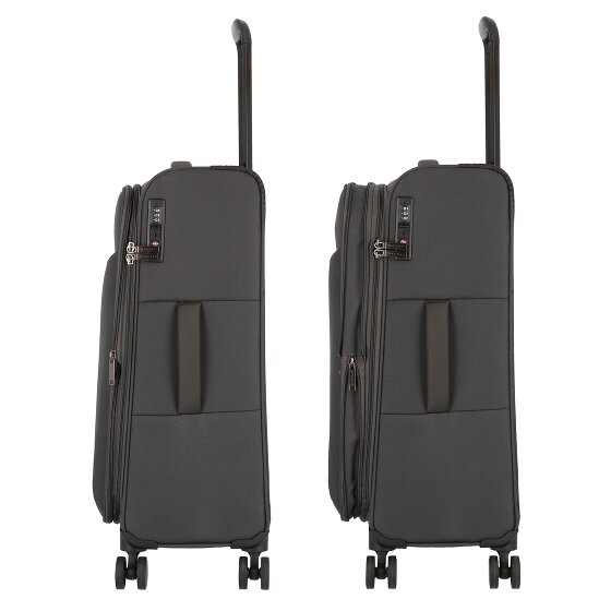 Stratic Fresh 4 wheels Trolley M 65 cm with expansion pleat