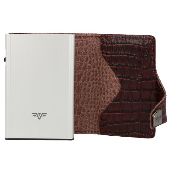 Tru Virtu Click & Slide credit card case wallet RFID leather 6.5 cm