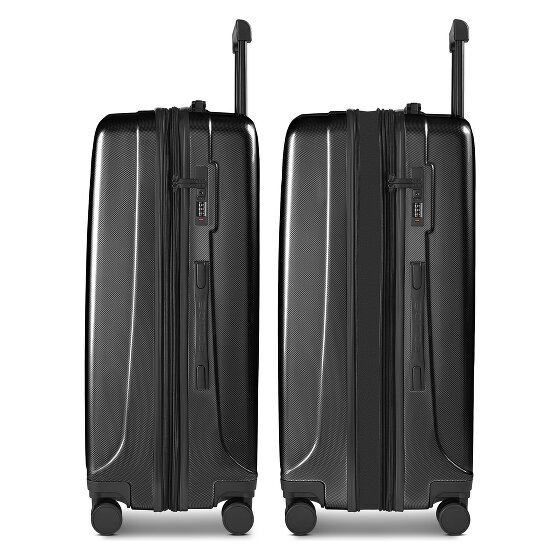 Police New York 4 wheels Trolley L 72 cm Expandable