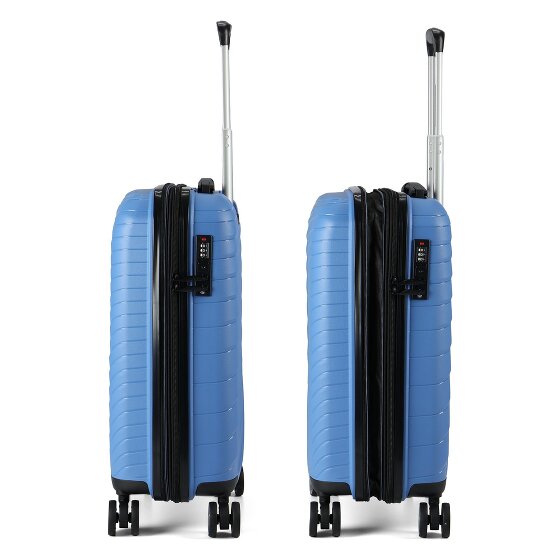 Benzi 5808 4 wheels Cabin trolley 55 cm with expansion pleat