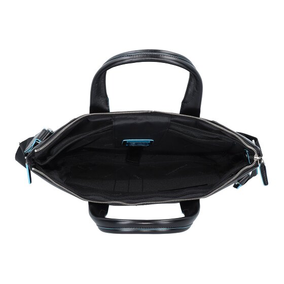 Piquadro Blue Square Briefcase Genuine Leather 42 cm Laptop compartment