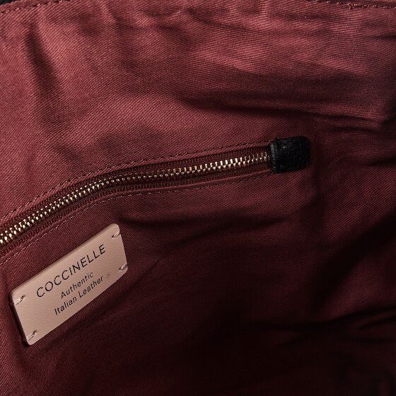Coccinelle Thess Shoulder Bag Genuine Leather 45 cm