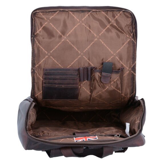 The Chesterfield Brand Rich Business backpack Leather 45 cm Laptop compartment