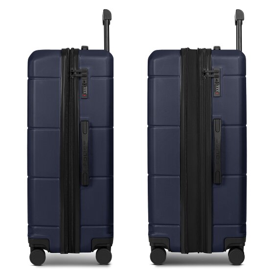 Police London 4 wheels Trolley 74 cm with expansion pleat Police London 4 wheels Trolley 74 cm with expansion pleat