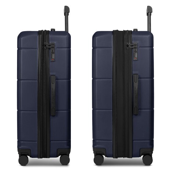 Police London 4 wheels Trolley 74 cm with expansion pleat