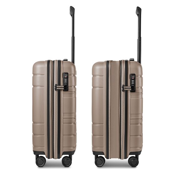 Redolz Essentials 11 4 wheels Cabin suitcase 55 cm Expandable