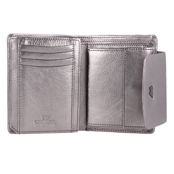 Braun Büffel Ruby Wallet RFID protection Leather 12 cm