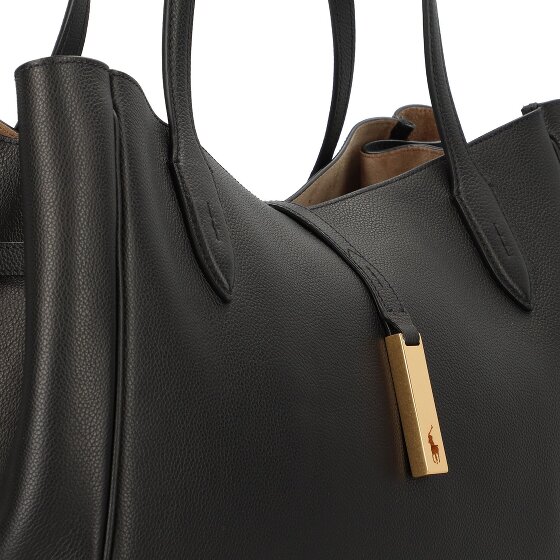 POLO RALPH LAUREN Polo ID Shopper Bag Genuine Leather 44 cm