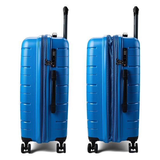 Polestream Strz by Asteroid 4 wheels Trolley M 64 cm with expansion pleat