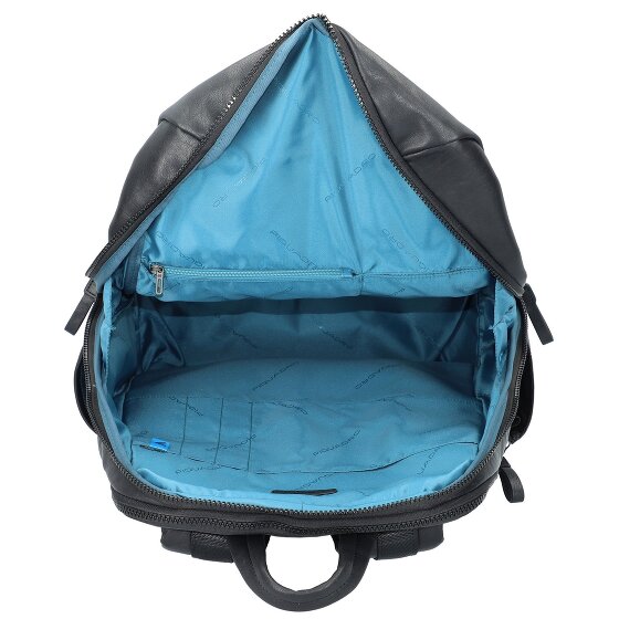 Piquadro Harper backpack RFID leather 46 cm laptop compartment