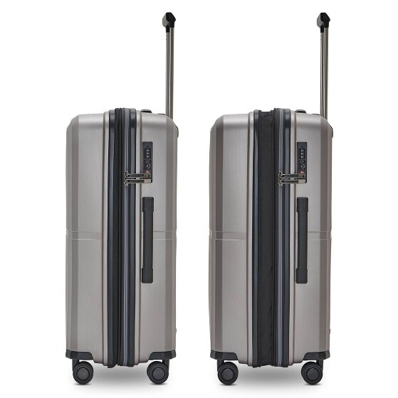Pactastic Collection 01 4 wheels Trolley M 67 cm with expansion pleat