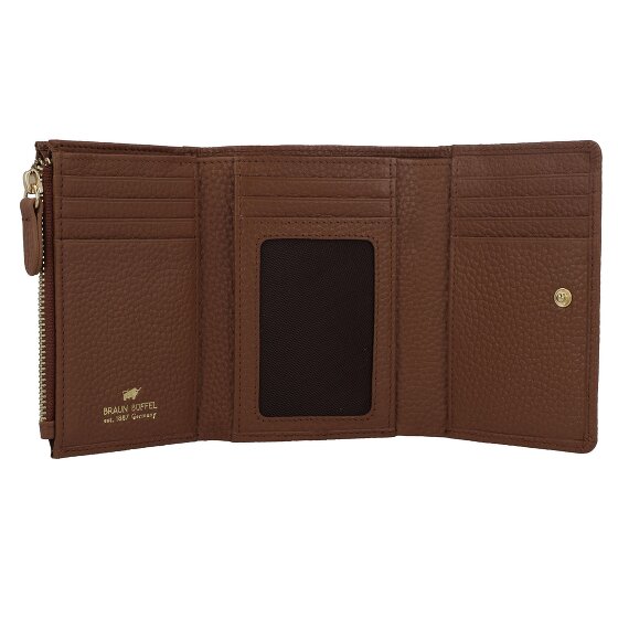 Braun Büffel Asti Wallet Leather 12 cm