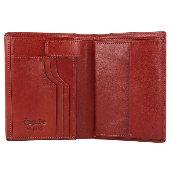 Esquire Toscana wallet RFID leather 10 cm