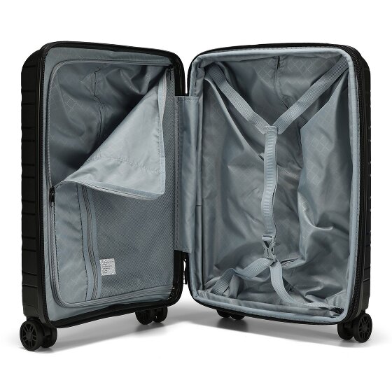 d&n Travel Line 4700 4 wheels Cabin trolley 55 cm with expansion pleat