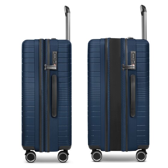 Franky Dallas 3.0 4-wheel suitcase set 3-piece with expansion fold