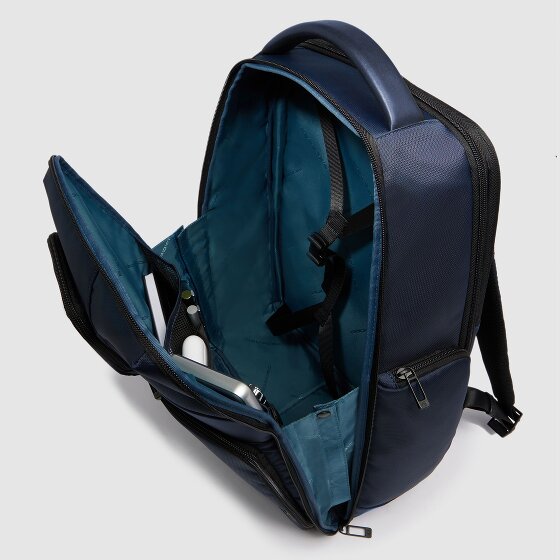Piquadro W129 Travel backpack 46 cm laptop compartment with stretch pleat