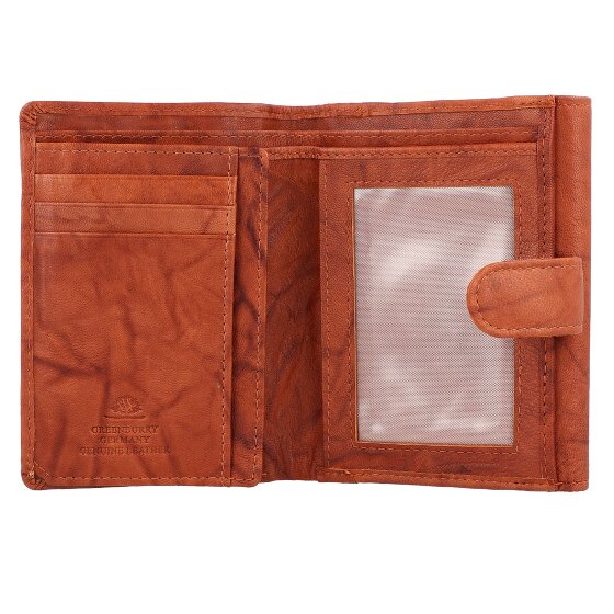 Greenburry Basic wallet RFID leather 13 cm