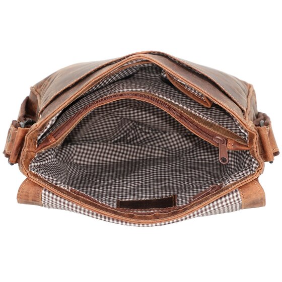 Jack Kinsky Baltimore 4 shoulder bag leather 28 cm