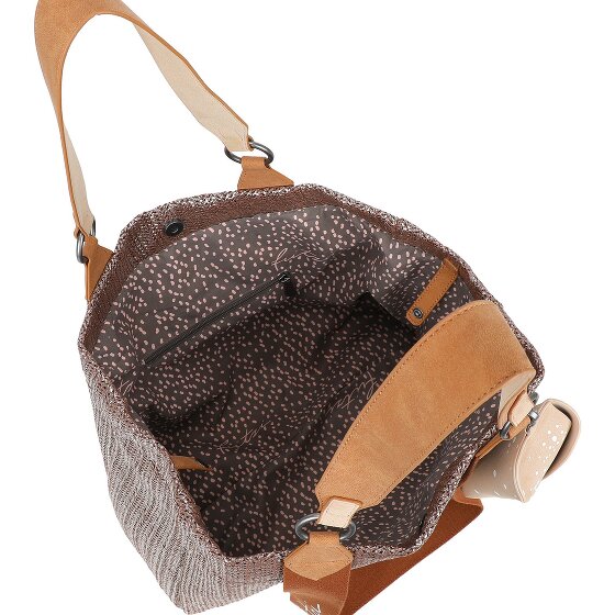 Fritzi aus Preußen Limited Painted Straw Shoulder Bag 43 cm