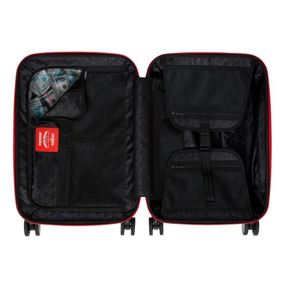 Sprayground Printed Zipper Shark 4 wheels Cabin trolley 55 cm