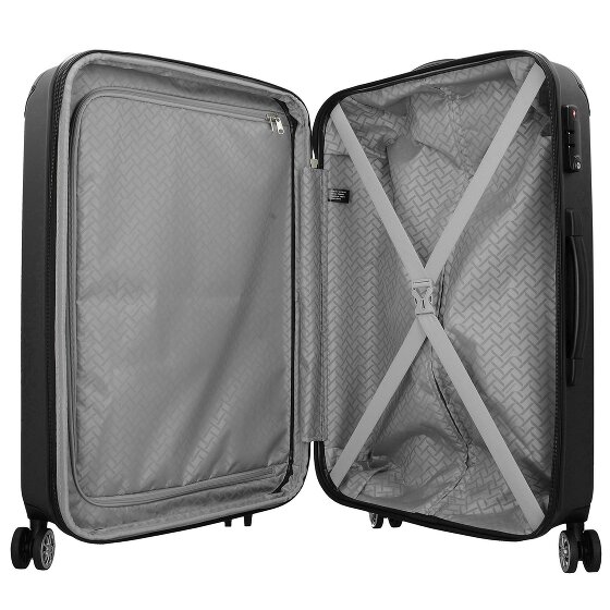 Travelite City 4 roll suitcase set 3pcs.