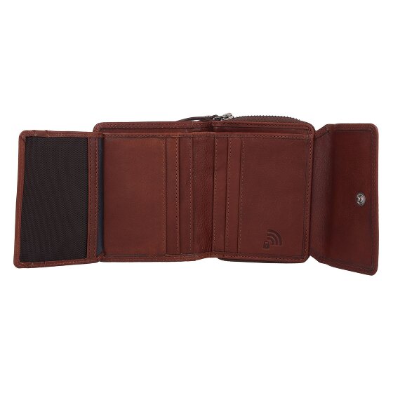 Jack Kinsky Wallet RFID protection Leather 11 cm