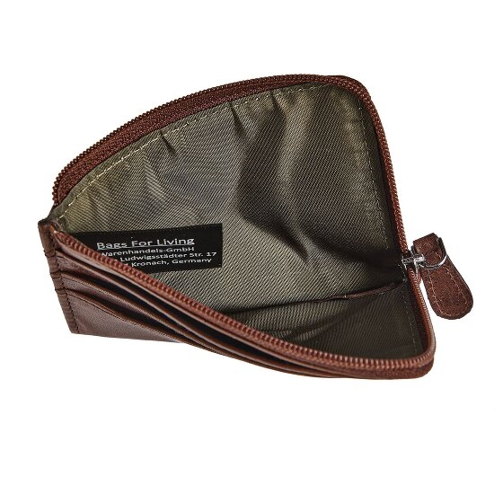 Greenburry Newport Credit card case RFID protection Genuine Leather 10.5 cm