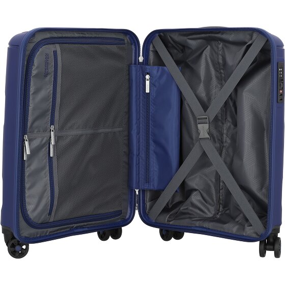 American Tourister Sunside 4 Roll Cabin Trolley 55 cm