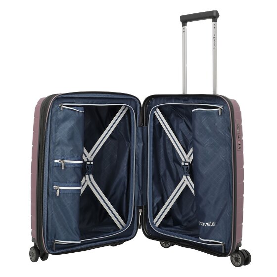 Travelite Air Base 4 wheels Cabin trolley 55 cm with expansion pleat
