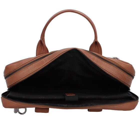 Plevier Structure Petronas Briefcase Leather 40 cm Laptop compartment