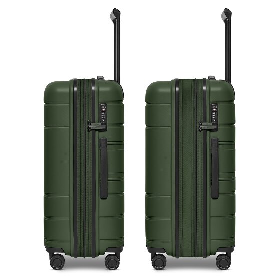 Redolz Essentials 11 4 wheels Trolley 66 cm with expansion pleat