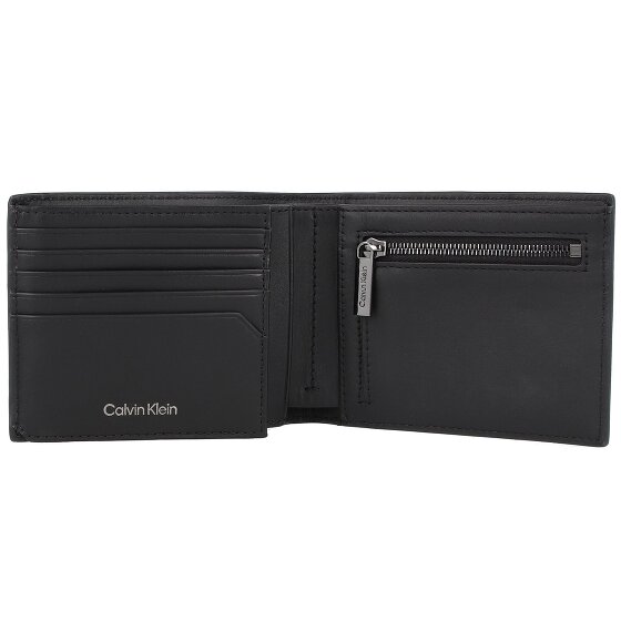 Calvin Klein Modern Bar Wallet RFID protection Leather 12.5 cm