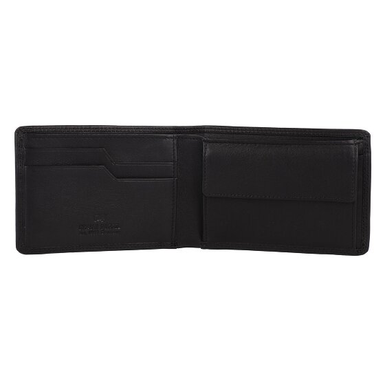 Braun Büffel Golf Secure wallet RFID leather 10.5 cm