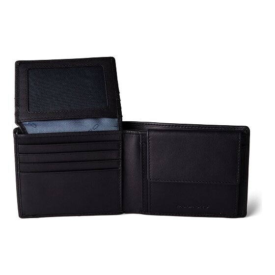 Piquadro Finn Wallet RFID protection Leather 11 cm