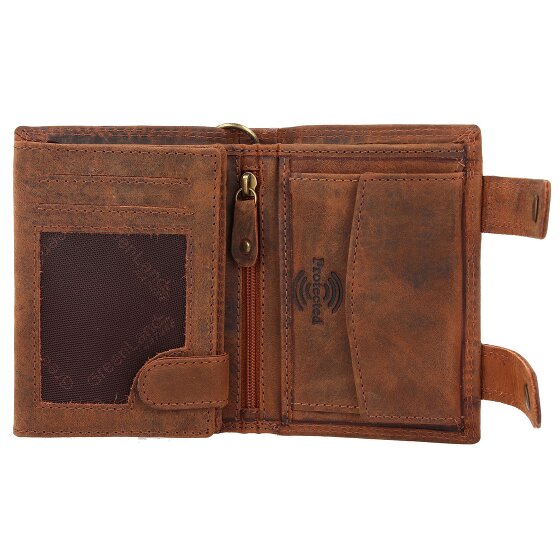Greenland Nature Montenegro Wallet RFID protection Genuine Leather 2 cm