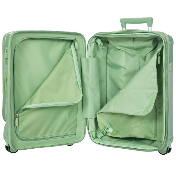 Bric's Positano 4 wheels Cabin trolley 55 cm with expansion pleat