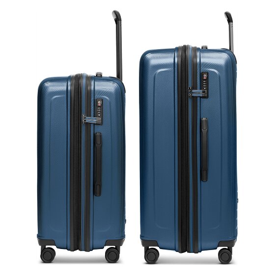 Redolz Essentials 14 4 wheels Suitcase set 2-piece with expansion pleat