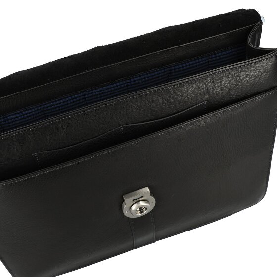 Leonhard Heyden Bergamo briefcase leather 38 cm laptop compartment