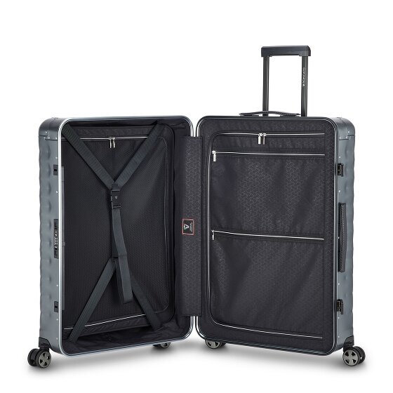Roncato Uno Aluminum 4-Wheel Trolley, 78 cm