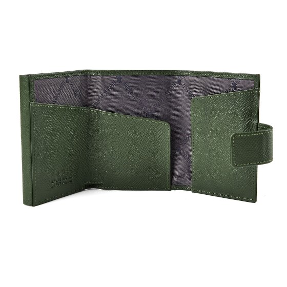 Braun Büffel Robin Credit card case RFID protection Genuine Leather 7.5 cm