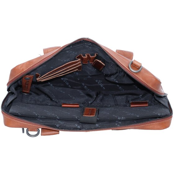 Plevier Navigator Tacan Briefcase Leather 36 cm Laptop compartment