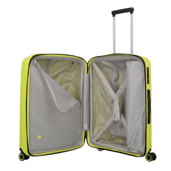 Travelite Burano 4 wheels Suitcase set 3-piece with expansion pleat