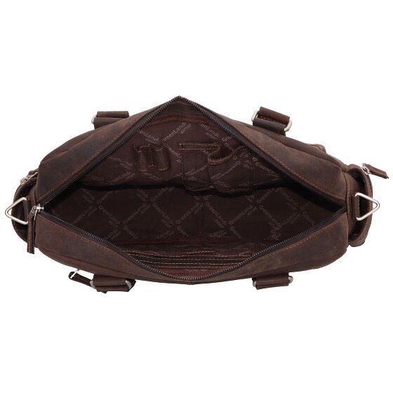 Greenland Nature Westcoast Briefcase Genuine Leather 43 cm