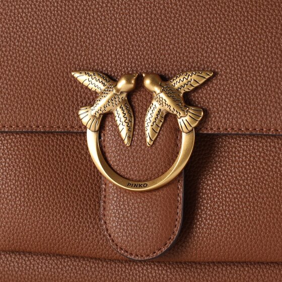 PINKO Love One Shoulder Bag Leather 30 cm