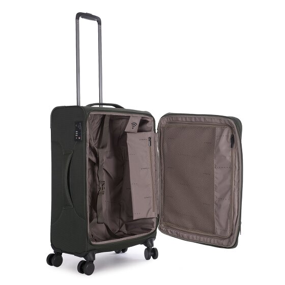 Stratic Stratic Light Plus 4 wheels Trolley 68 cm with expansion pleat