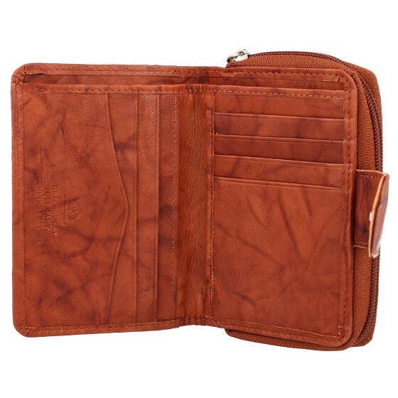 Greenburry Basic wallet RFID leather 9 cm