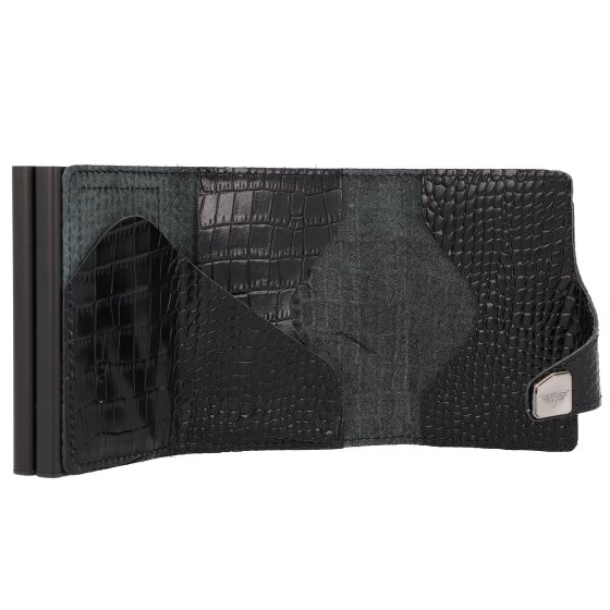 Tru Virtu Click & Slide credit card case wallet RFID leather 6.5 cm