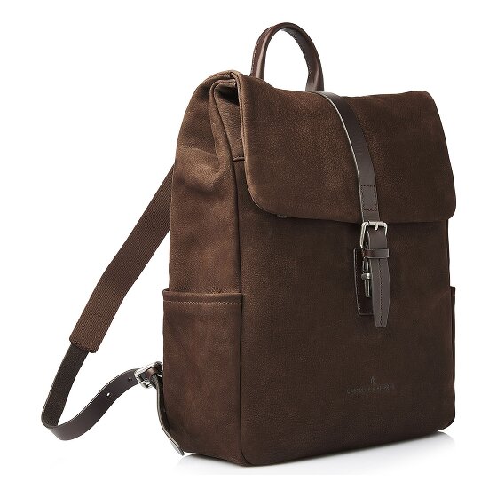 Castelijn & Beerens Veneto Daypack RFID protection Genuine Leather 40 cm Laptop compartment